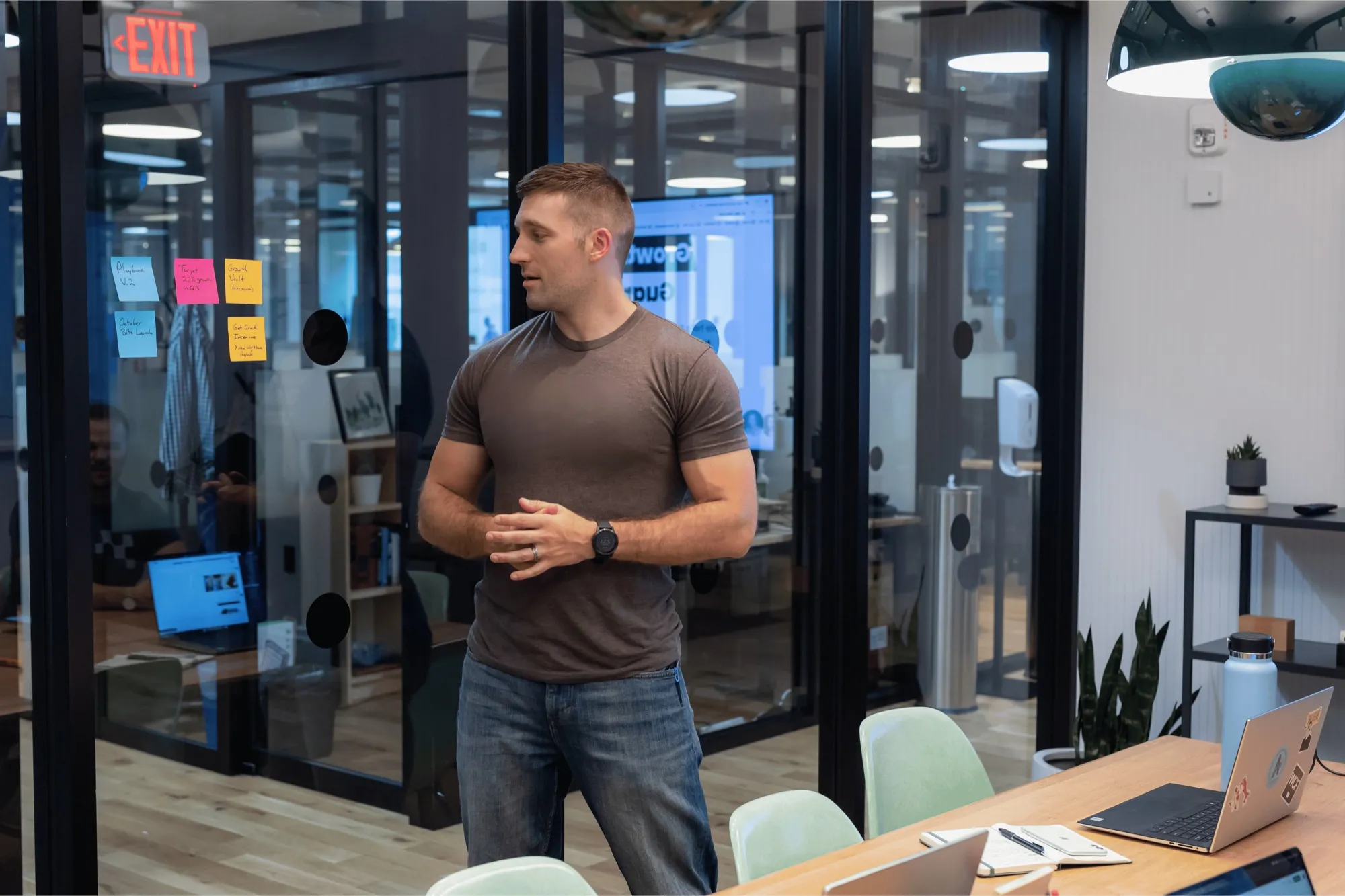 Chris leading a small-group workshop